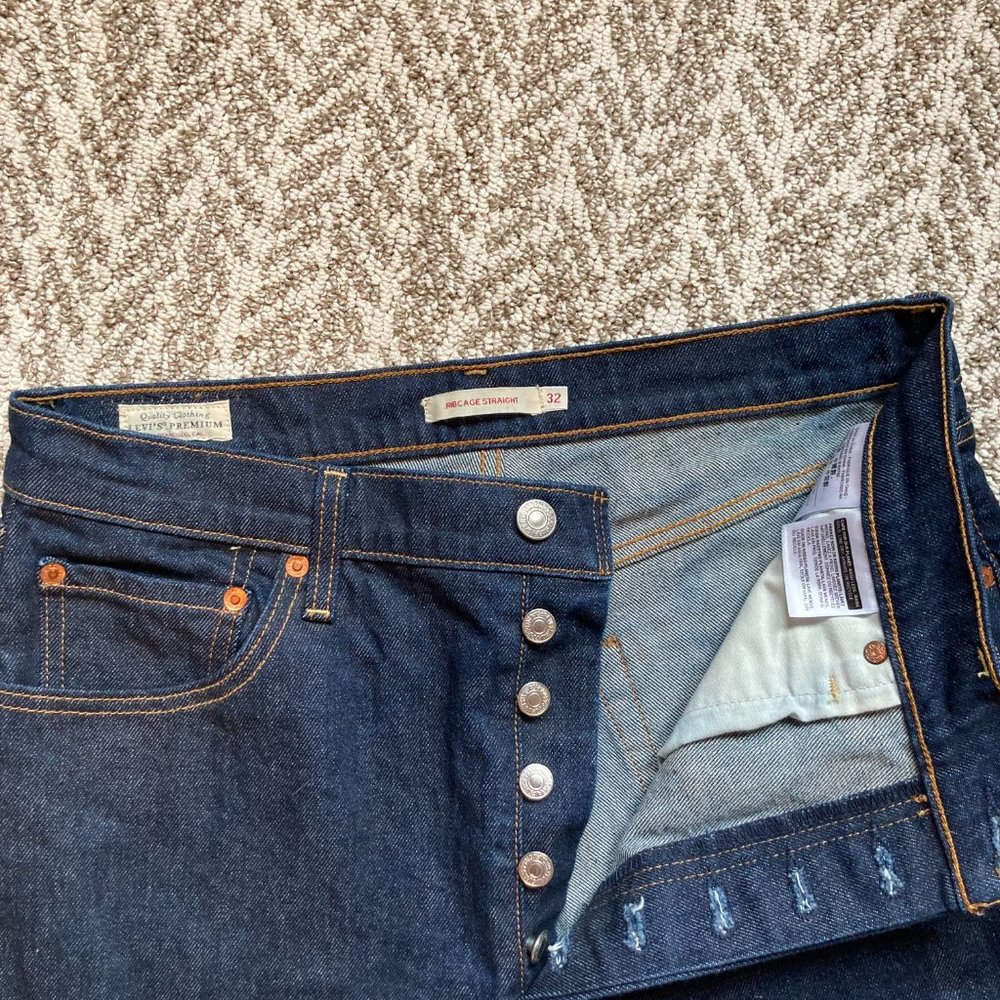 Levi's ribcage straight 32x32 - Picture 3 of 5